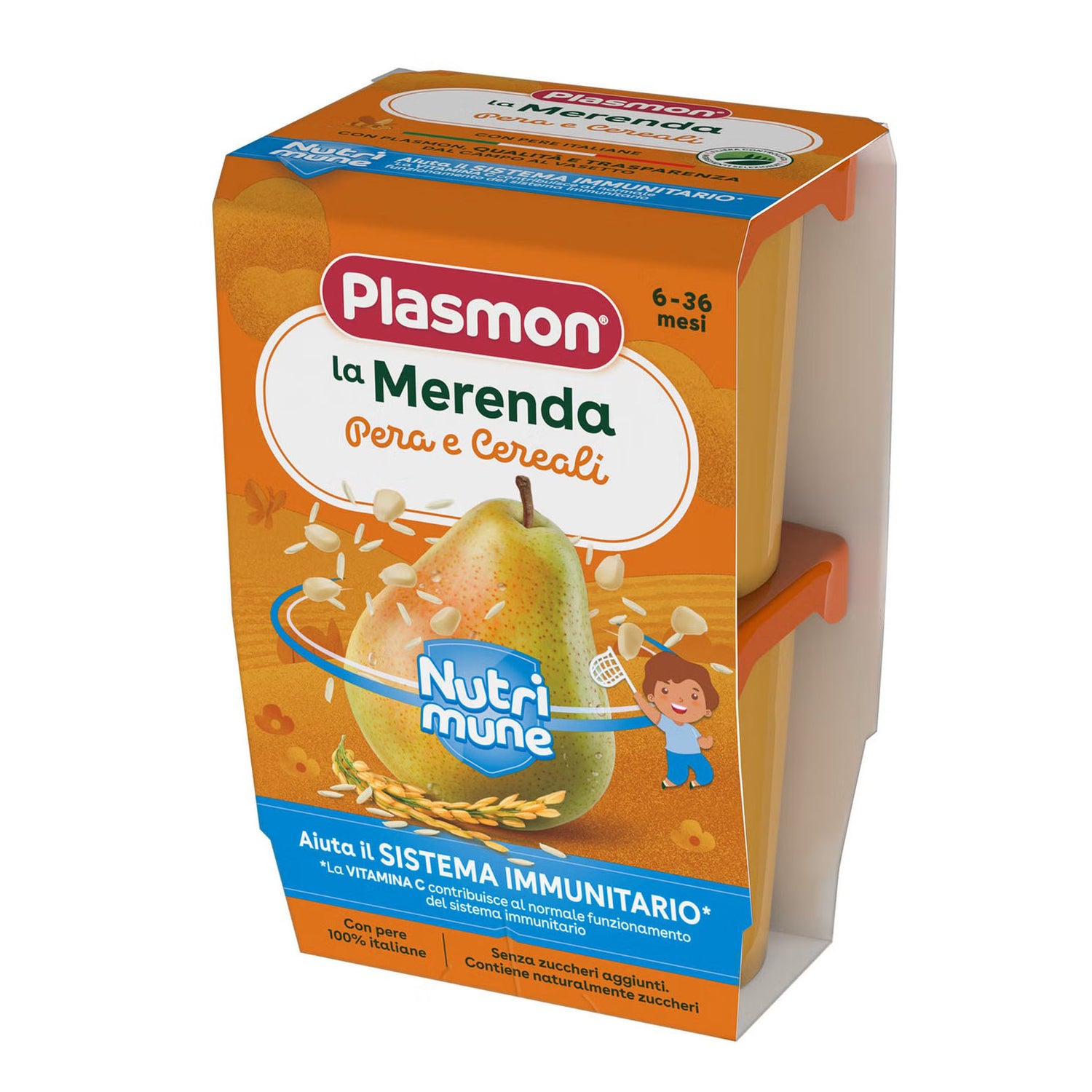 LA MERENDA BB PERA/CEREALI AS