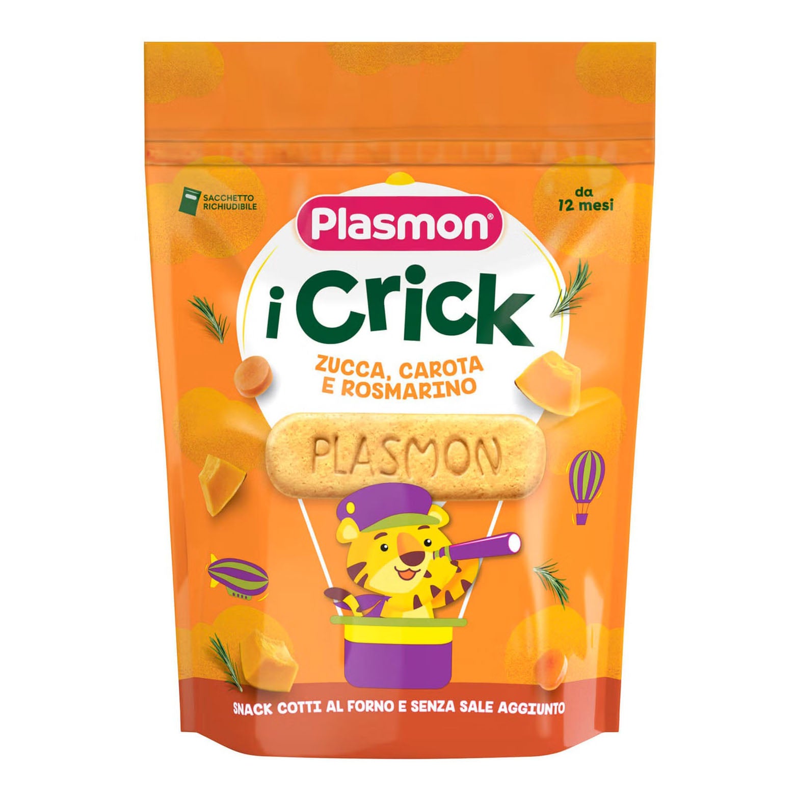 PLASMON CRICK ZUCCA/CAR/ROSM
