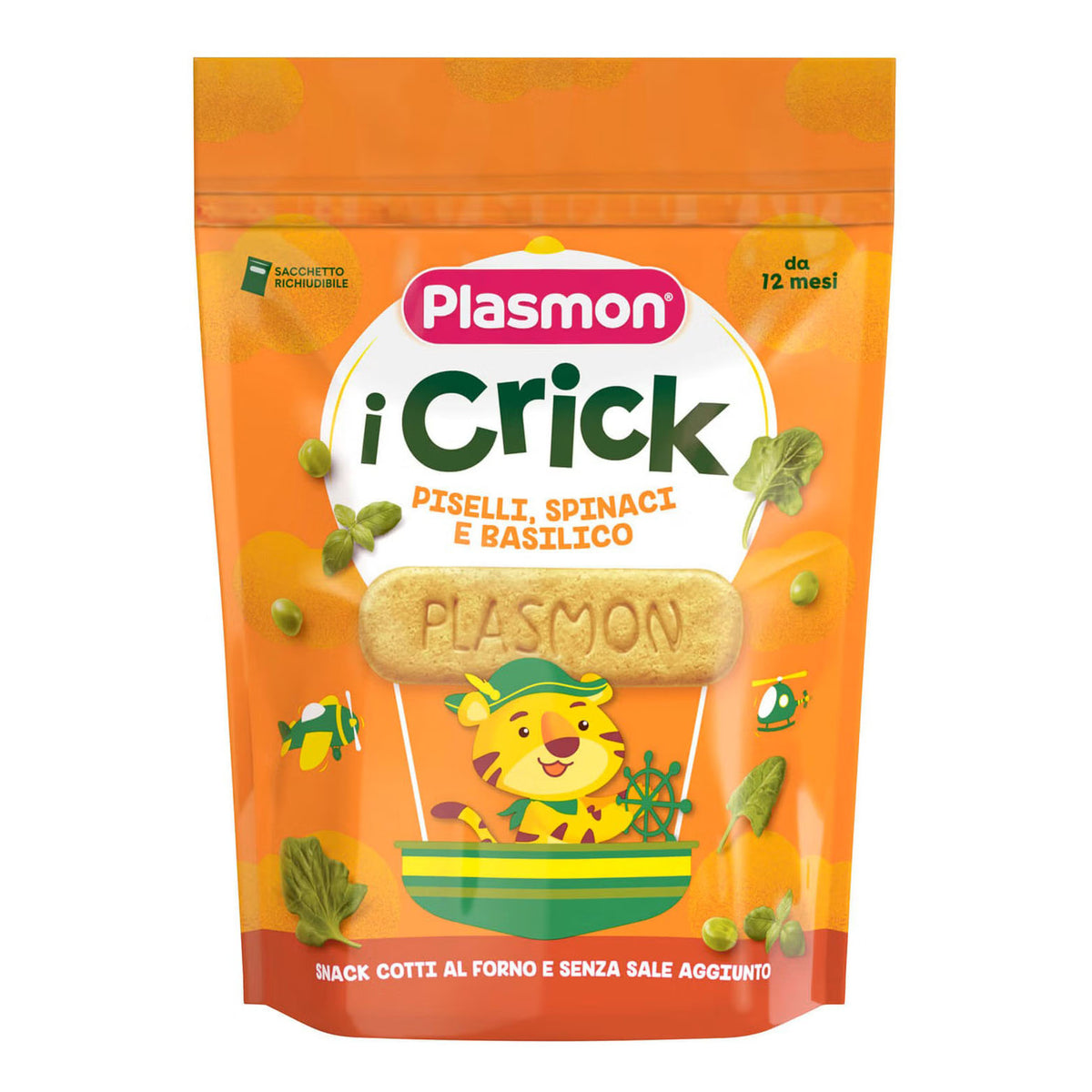 PLASMON CRICK SPINACI/PISELLI  