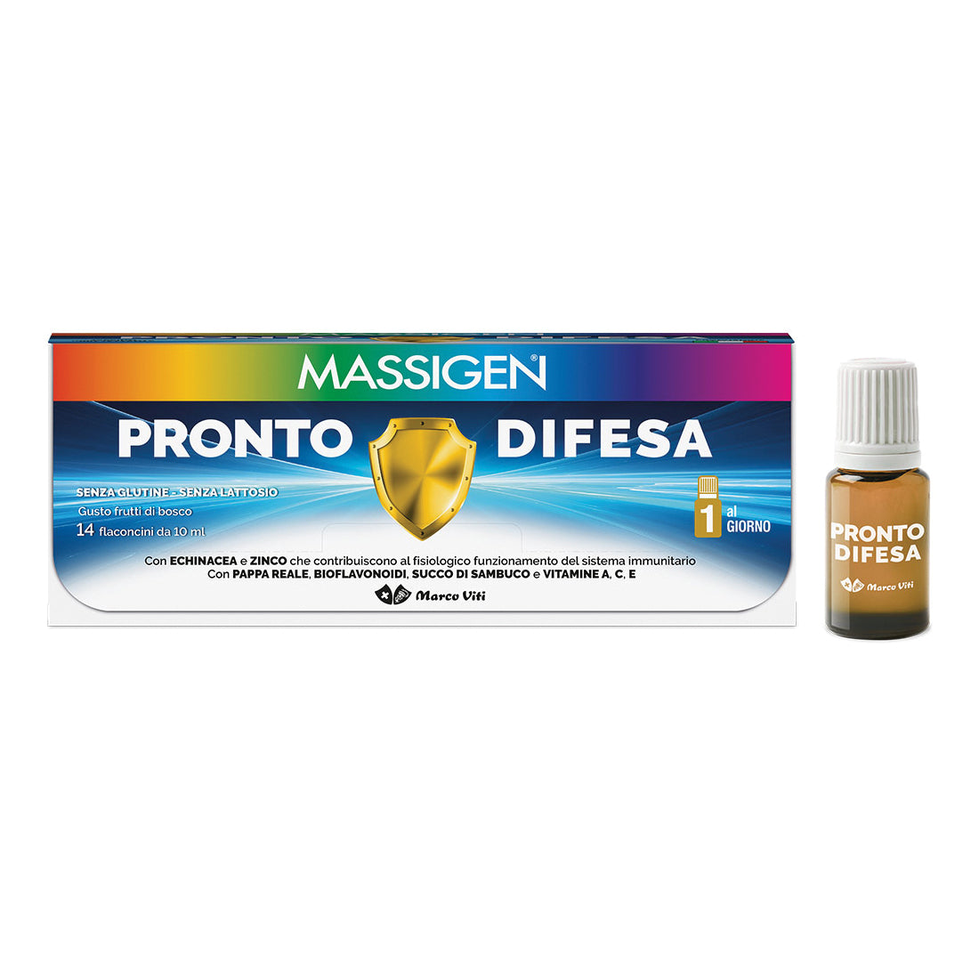 Massigen Pronto Difesa 14 Flaconi 10 ml