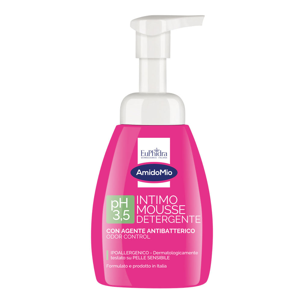 EuPhidra AmidoMio Mousse Detergente Intima Attiva Ph 3,5 250 ml  