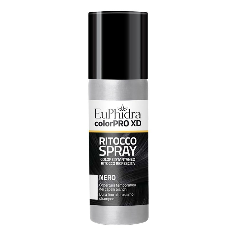 EuPhidra Color Pro Xd - Ritocco Colore Capelli Spray Nero 75ml