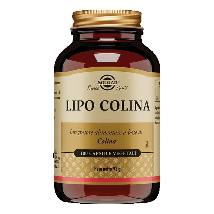 Solgar - Lipo Colina 100 Capsule Vegetali
