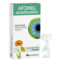 Afomill Antiarrossamento Gocce Oculari 10 Contenitori Monodose