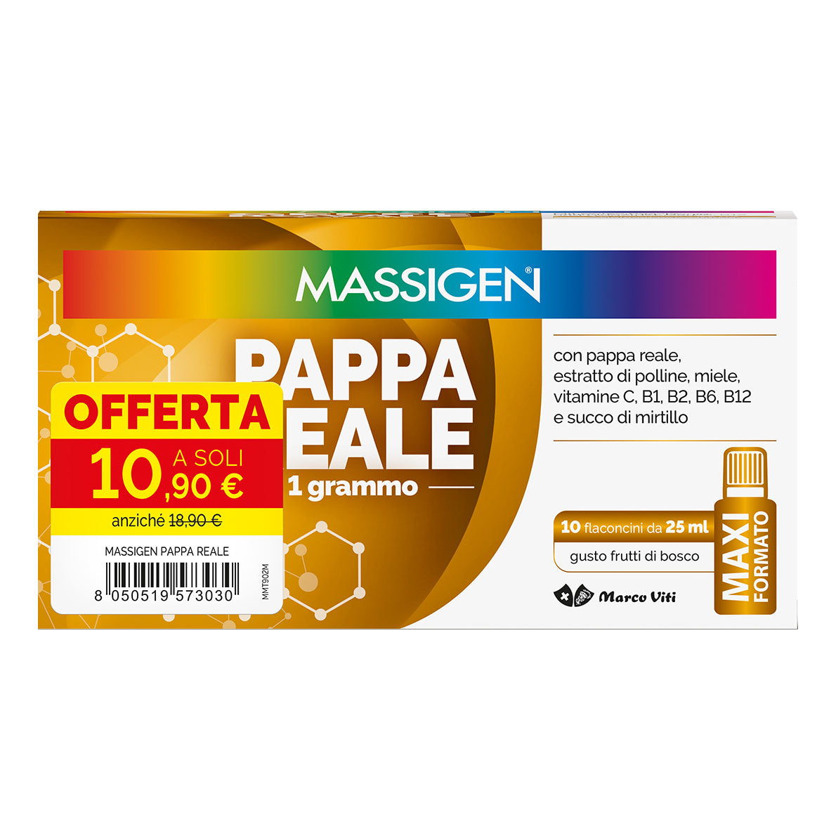 MASSIGEN PAPPA REA 10FL 10,90E
