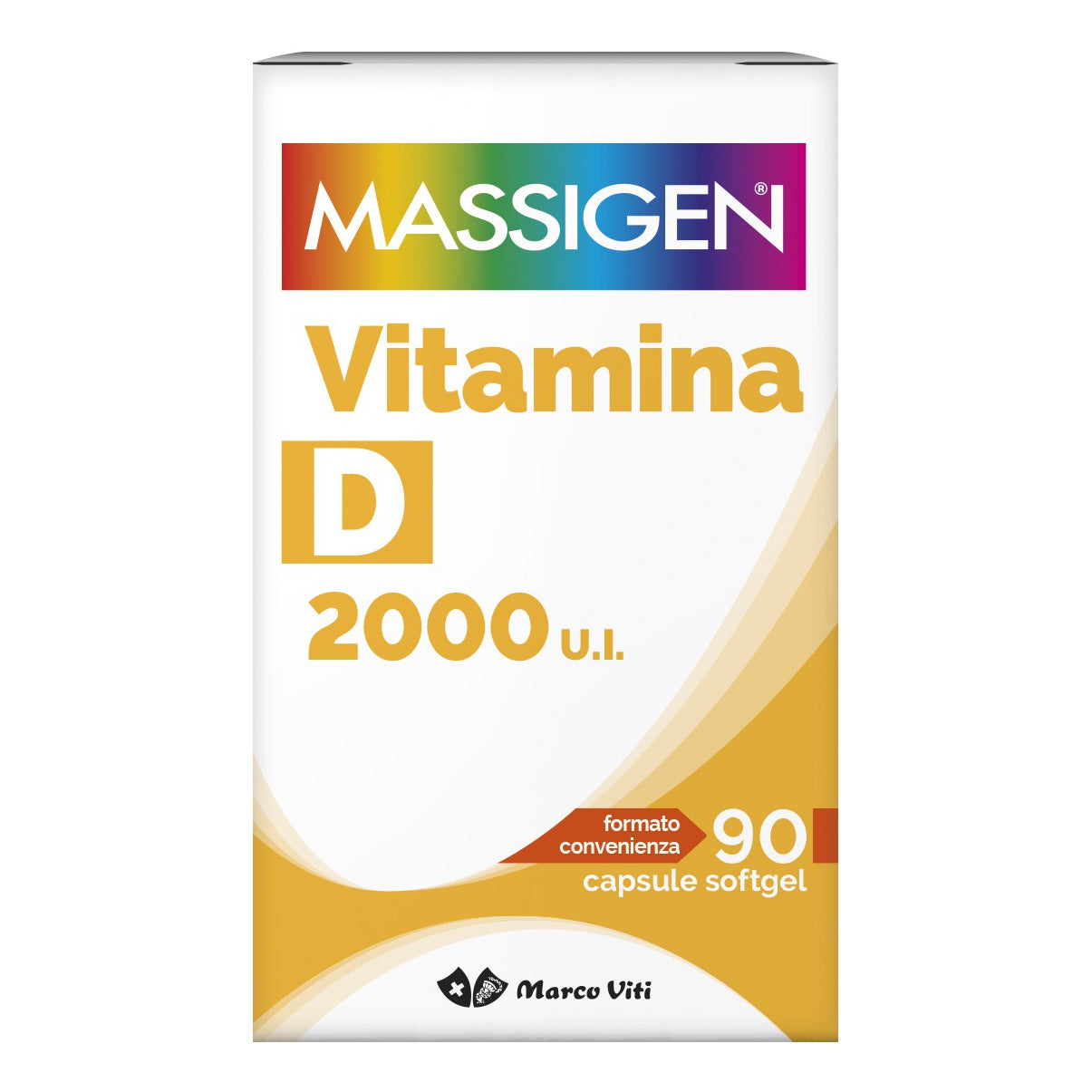 Massigen Vitamina D 2000 UI 90 Capsule Softgel