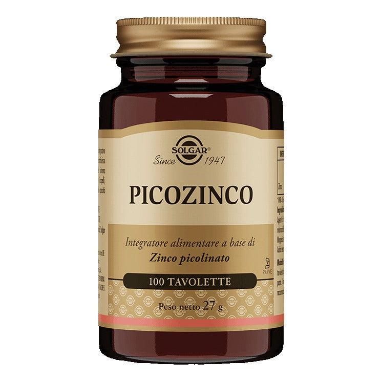 Solgar - Picozinco 100 Tavolette
