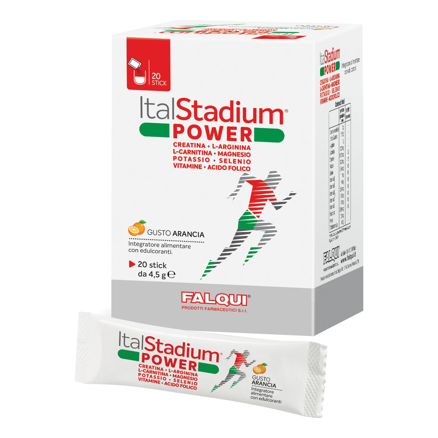 ITALSTADIUM MAG/POT/VIT C 24ST
