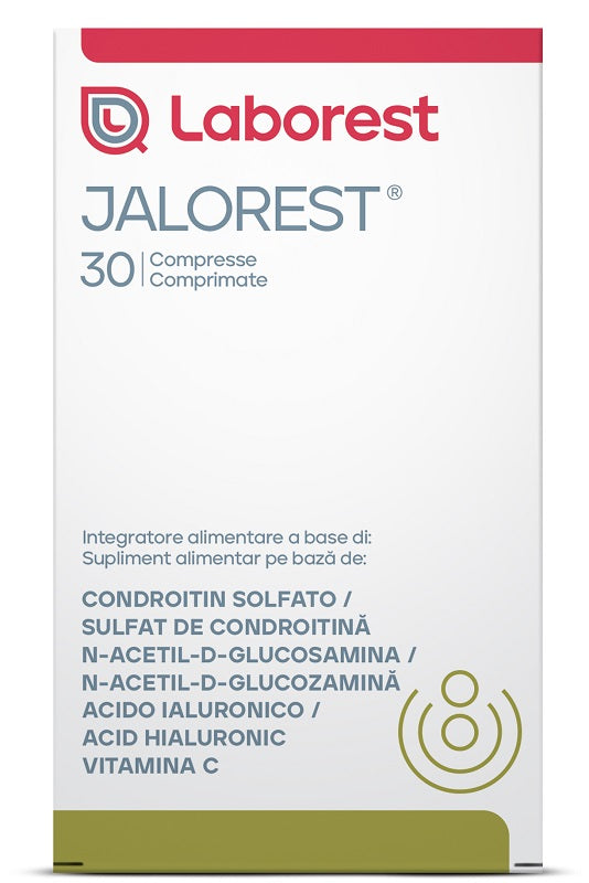 Jalorest | Condroitina Acido Ialuronico Vitamina C | 30 Compresse  
