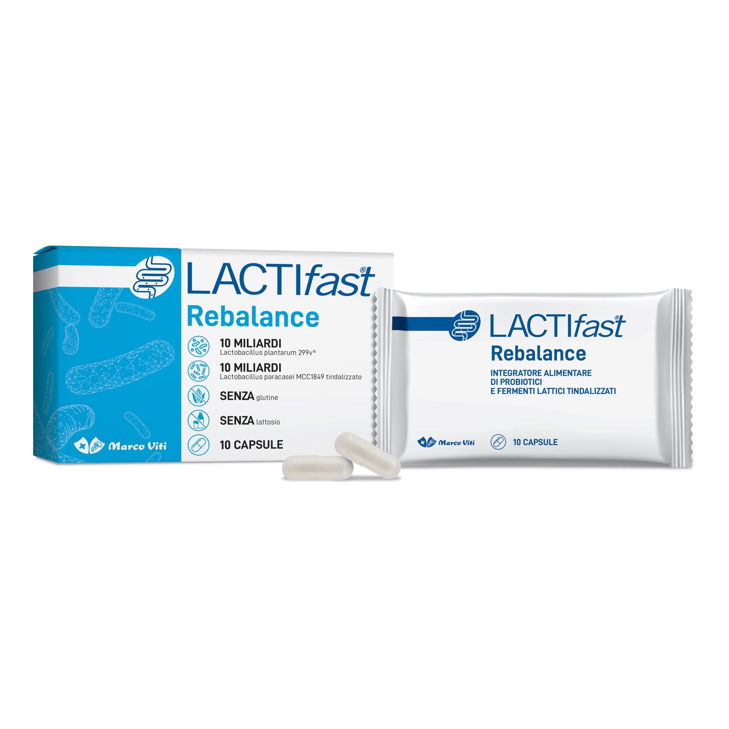 Lactifast Rebalance Fermenti Lattici 10 Capsule