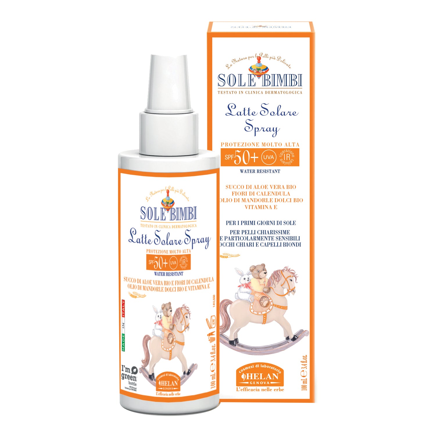 SOLE BIMBI LATTE SOL 50+ 100ML