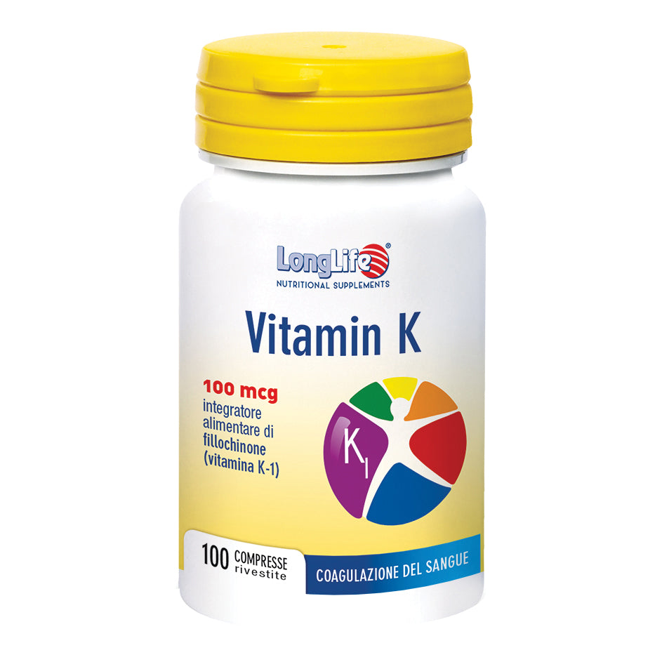 LONGLIFE VITAMIN K 100CPR
