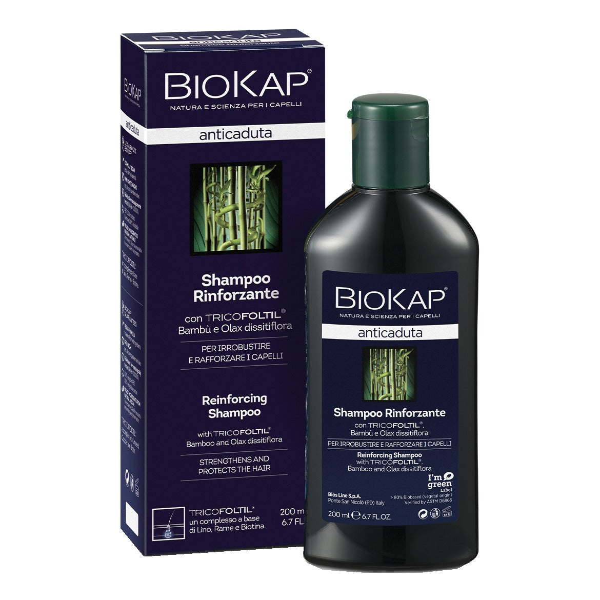 BIOKAP SHAMPOO RINFOR ANTICAD
