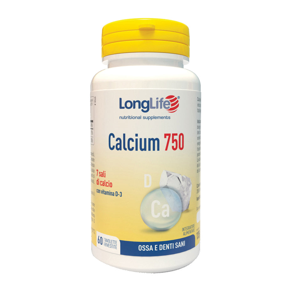 LONGLIFE CALCIUM 750MG 60TAV
