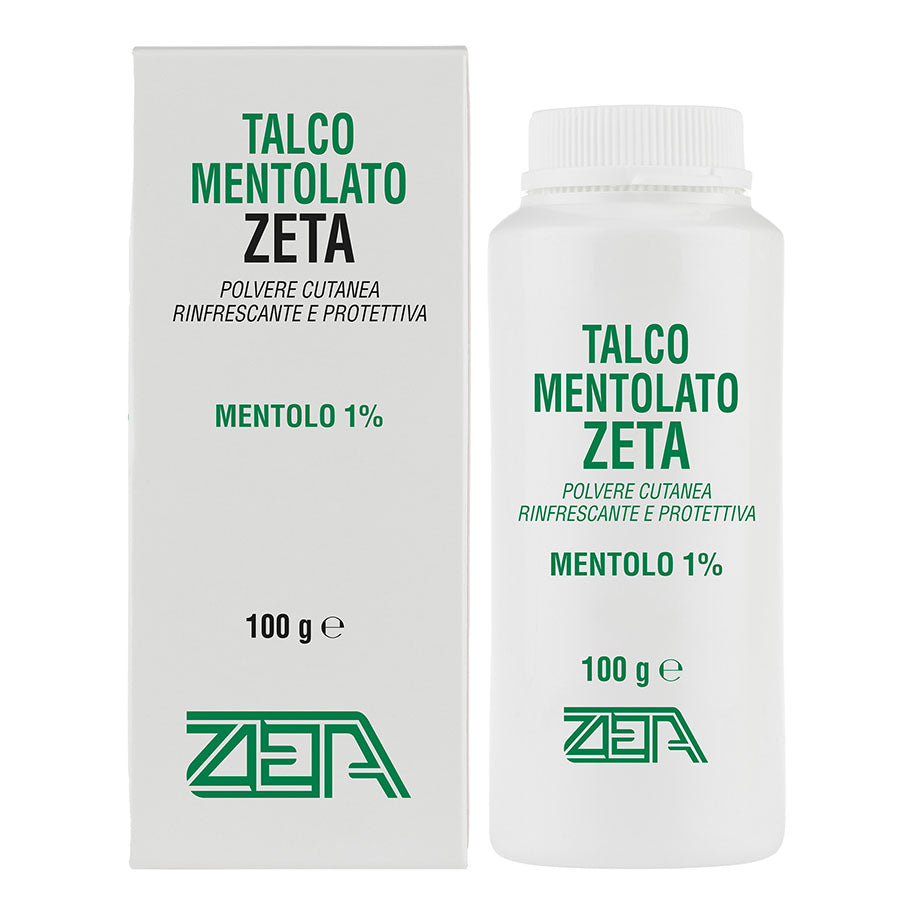Talco Mentolato 100g - Zeta
