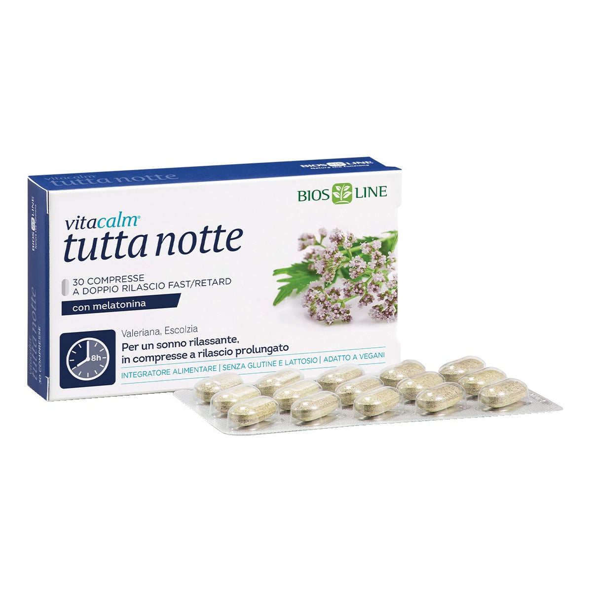 VITACALM TUTTA NOTTE MEL 30CPR  