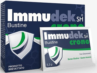 Immudek Sh Crono Integratore Alimentare Immuno Stimolante 14 Bustine