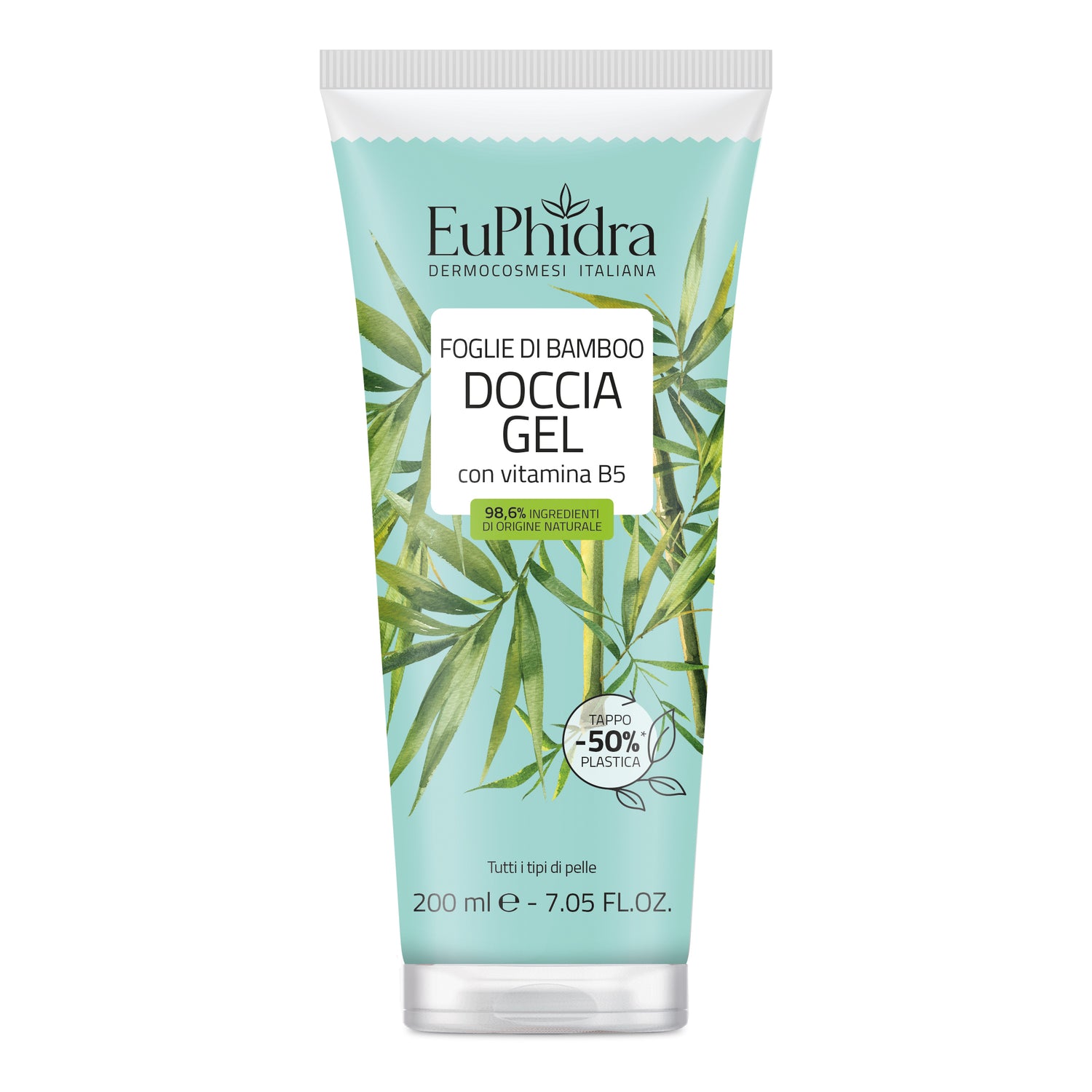 Euphidra Doccia Gel Al Profumo Di Foglie Bamboo 200ml