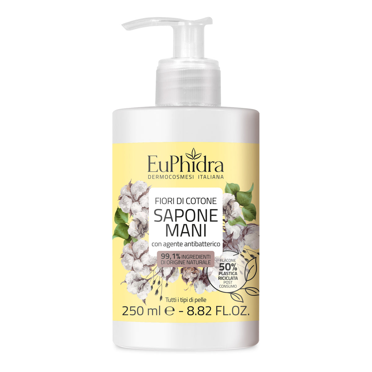 Euphidra Sapone Mani Liquido Profumo Petali Di Rosa 250ml  