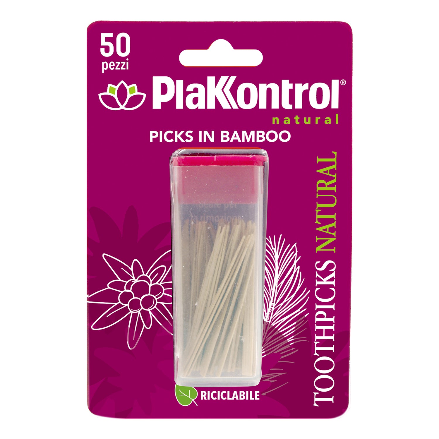 PLAKKONTROL NAT KON TOOTHPICKS