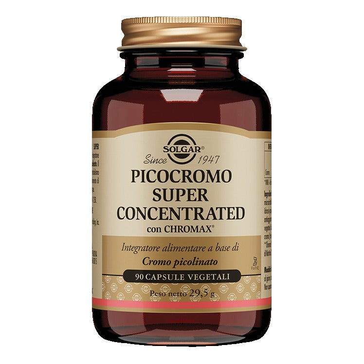 Solgar Picocromo Super Concentrato | Glucosio | 90 Capsule Vegetali  
