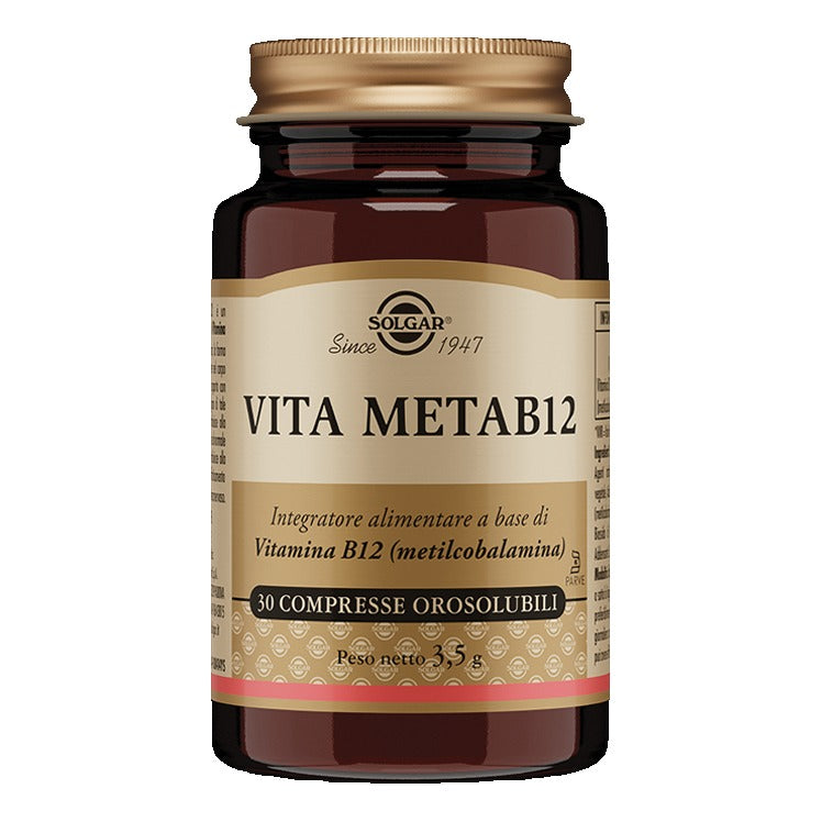 Solgar - Vita Meta B12 30 Compresse Orosolubili