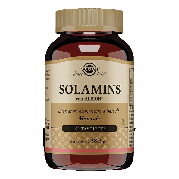 Solgar Solamins | Multiminerale Chelato Albion | 90 Tavolette  