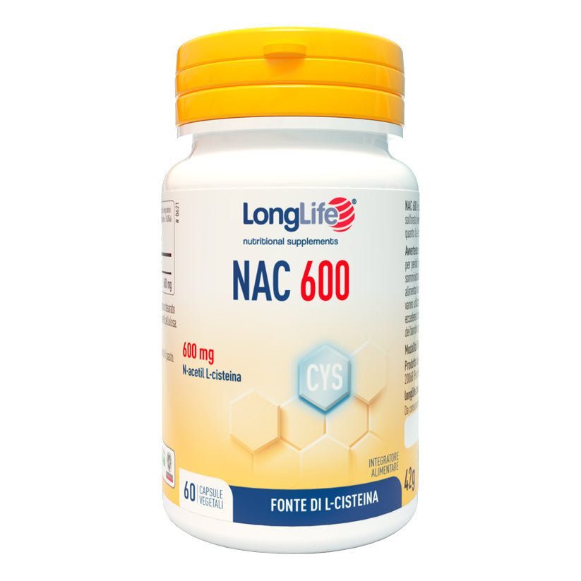 LONGLIFE NAC 600MG 60CPS  