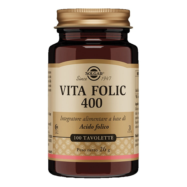 Solgar - Vita Folic 400 - 100 Tavolette