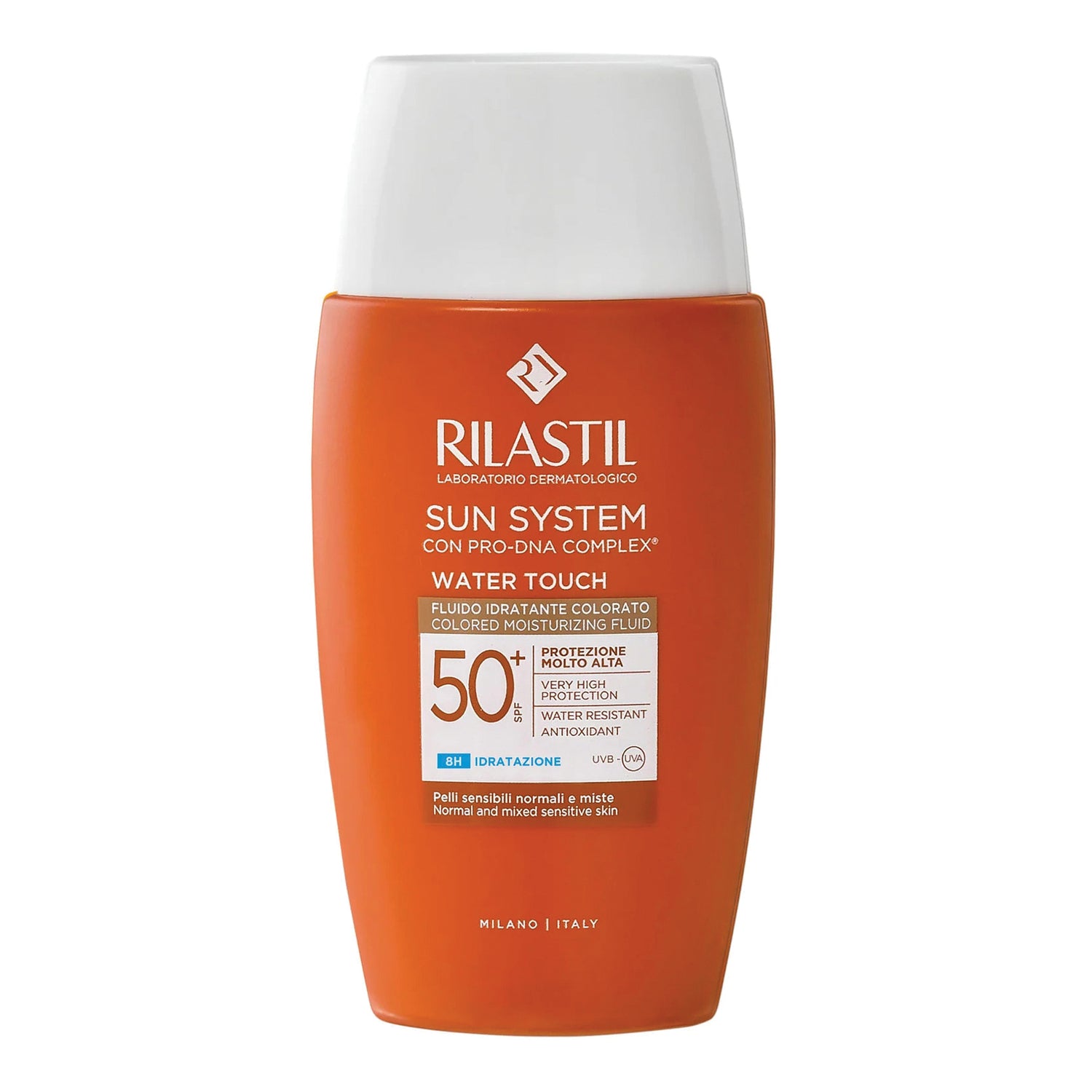 Rilastil Sun System Water Touch Spf 50+ Fluido Protettivo Solare Colorato 50ml