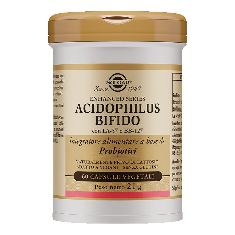Solgar - Acidophilus Bifido 60 Capsule Vegetali
