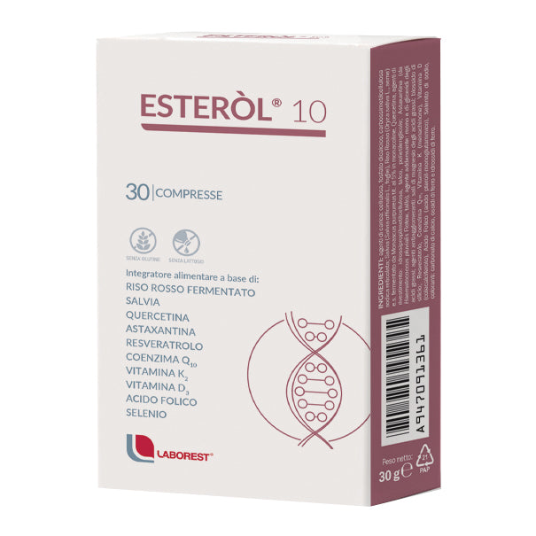 Esteròl 10 | Riso Rosso Fermentato Monacolina K | 30 Compresse
