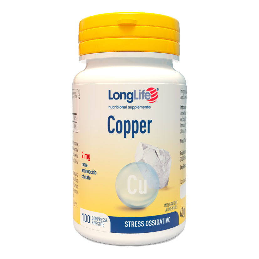 LONGLIFE COPPER 2MG 100CPR RIV