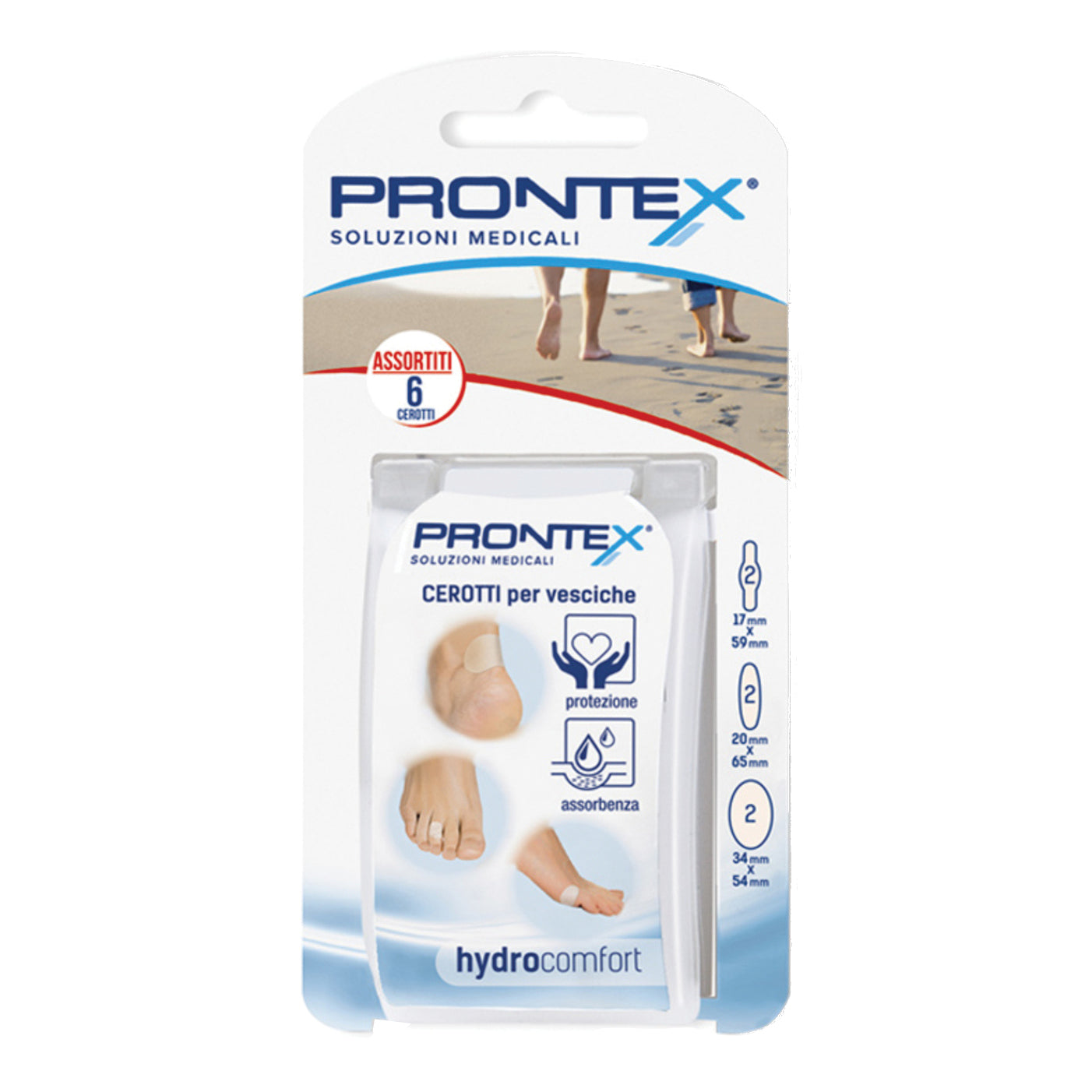 HYDROCOMFORT MEDIC ASSORT 6PZ
