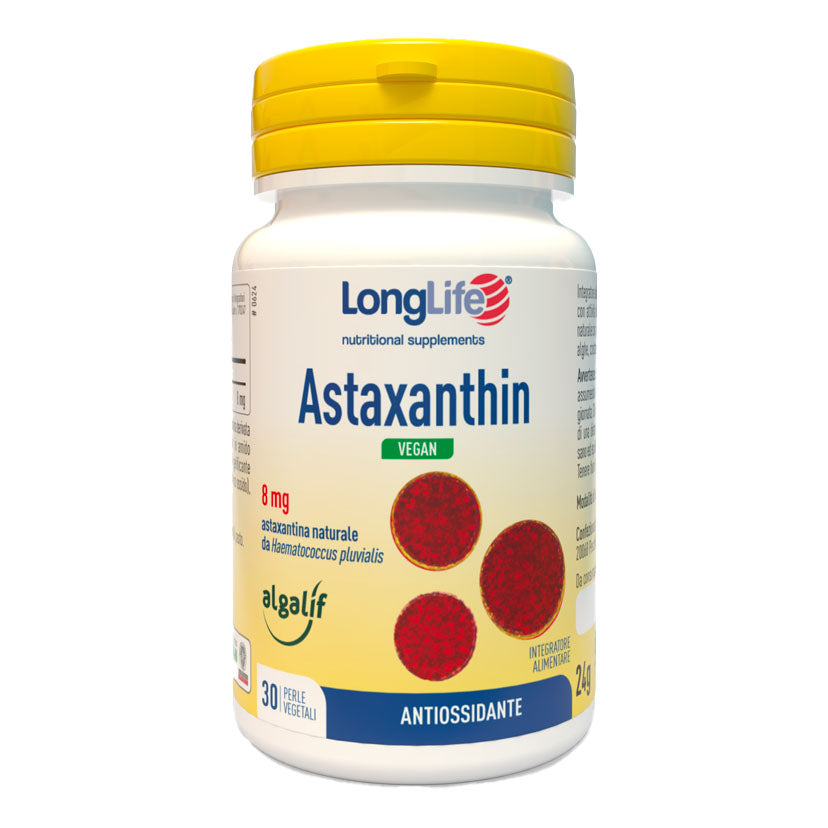 LONGLIFE ASTAXANTHIN VEG 30PRL