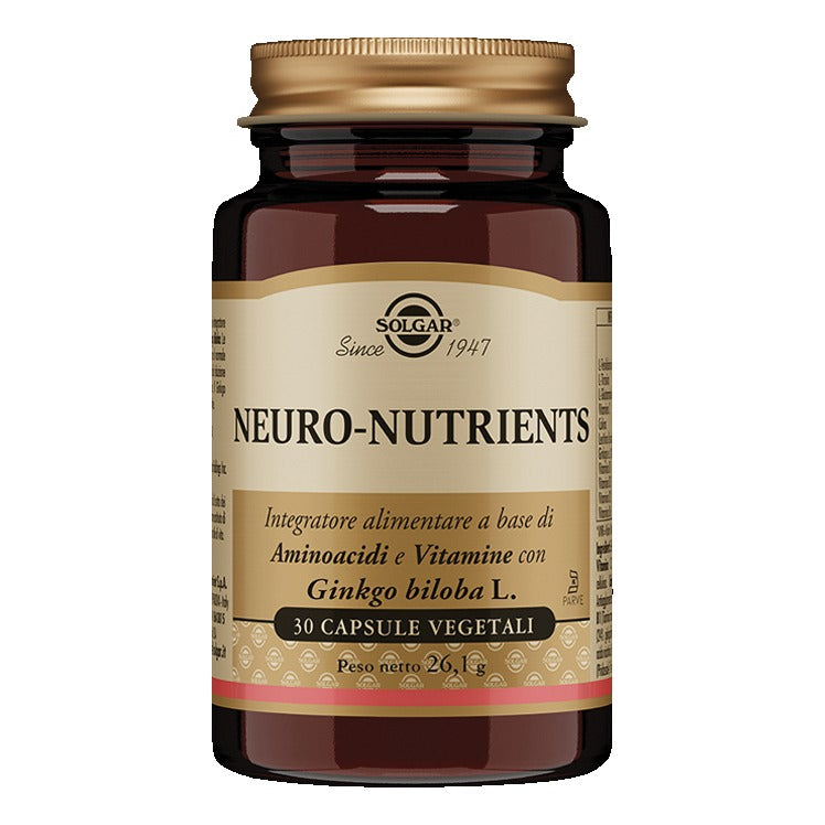 Solgar - Neuro Nutriens 30 Capsule Vegetali