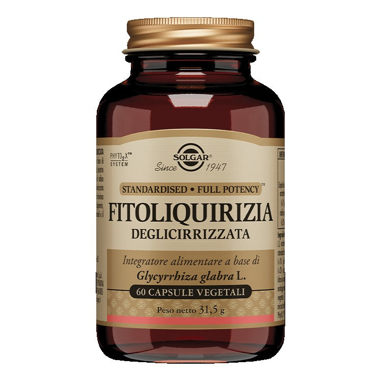 Solgar - Fito Liquirizia Deglicirrizzata 60 Capsule Vegetali