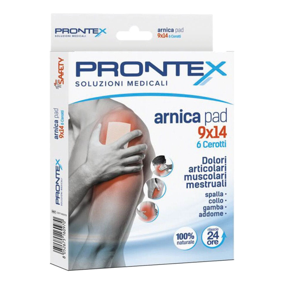 PRONTEX ARNICA PAD 9X14 6CER  