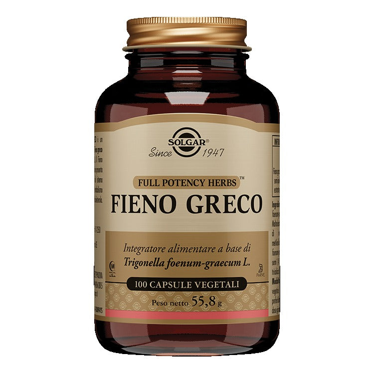 Solgar - Fieno Greco 100 Capsule Vegetali
