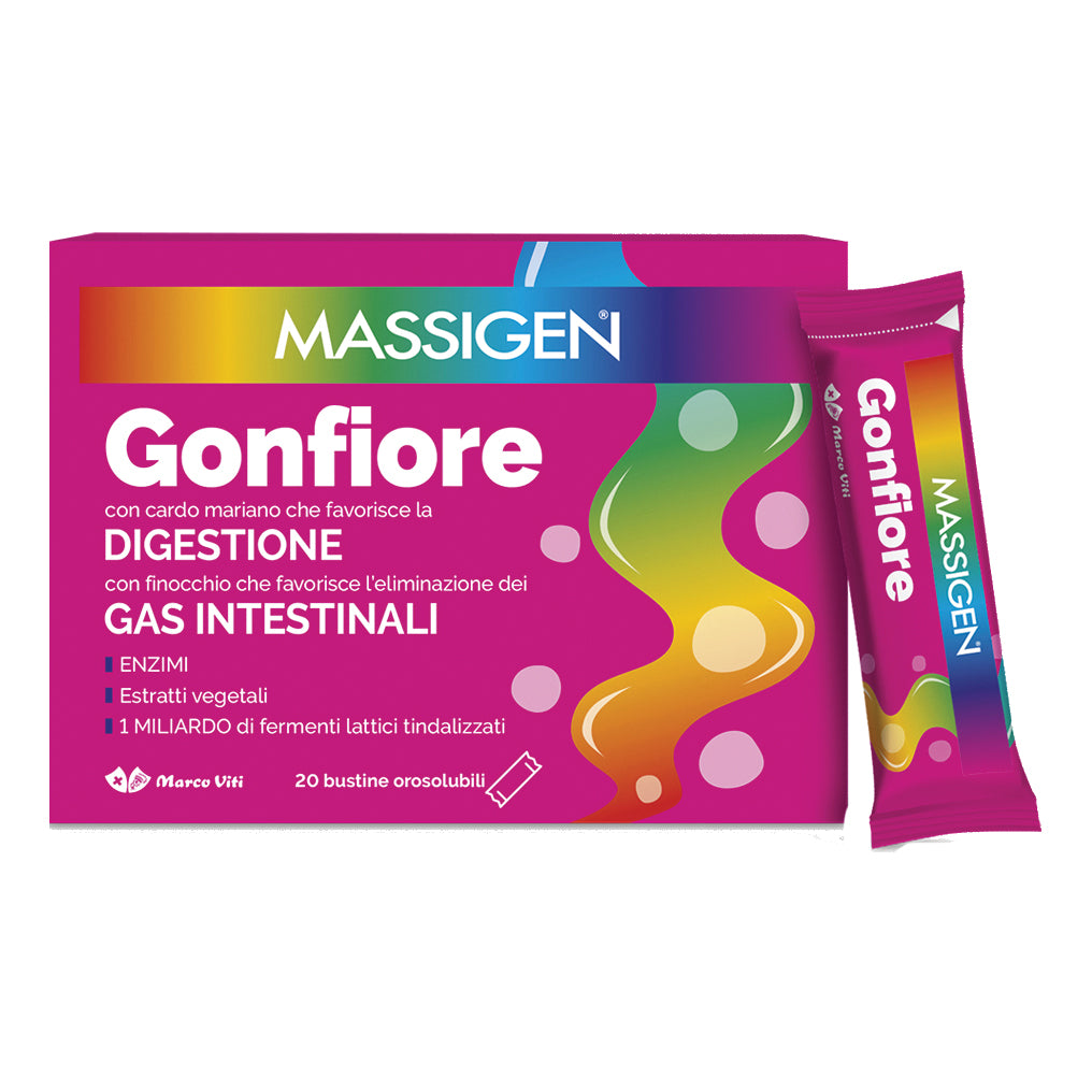 Massigen Gonfiore 20 Stick Orosolubili