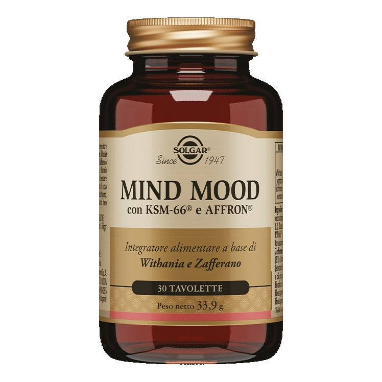 Solgar Mind Mood Withania E Zafferano 30 Tavolette
