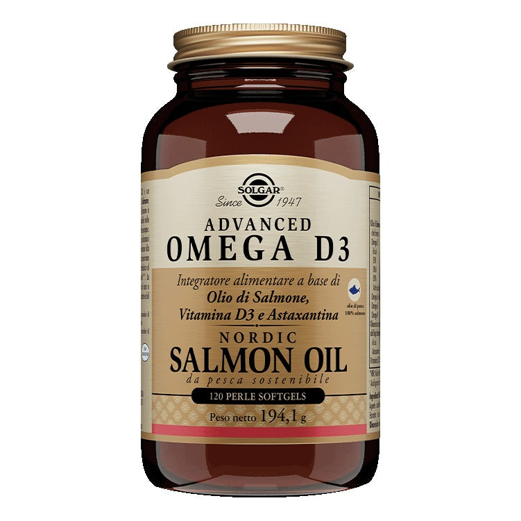 Solgar - Advanced Omega D3 120 Perle