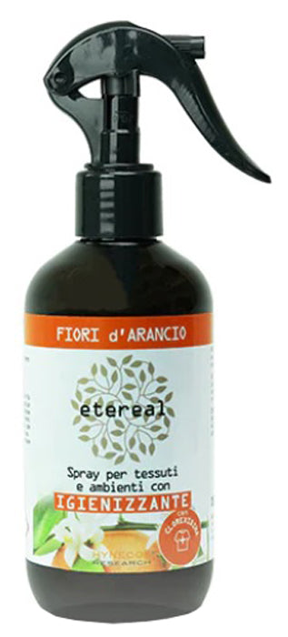 Etereal Fiori d'Arancio | Spray Profumato Tessuti e Ambiente Igienizzante | 250 ml
