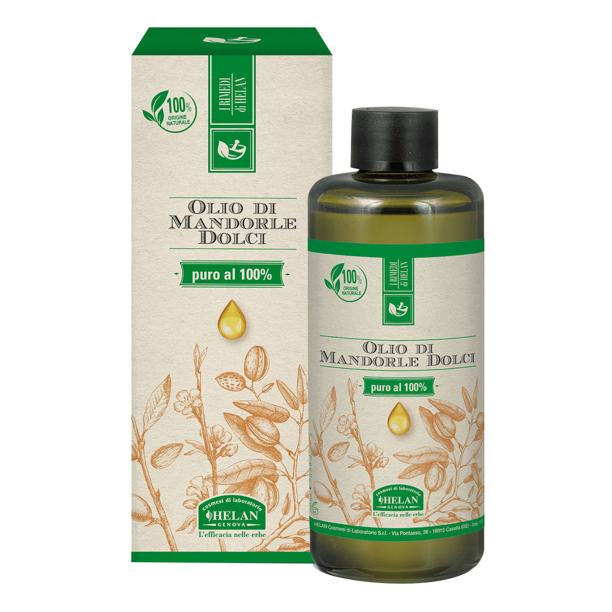 I RIMEDI OLIO MANDORLE DOLCI