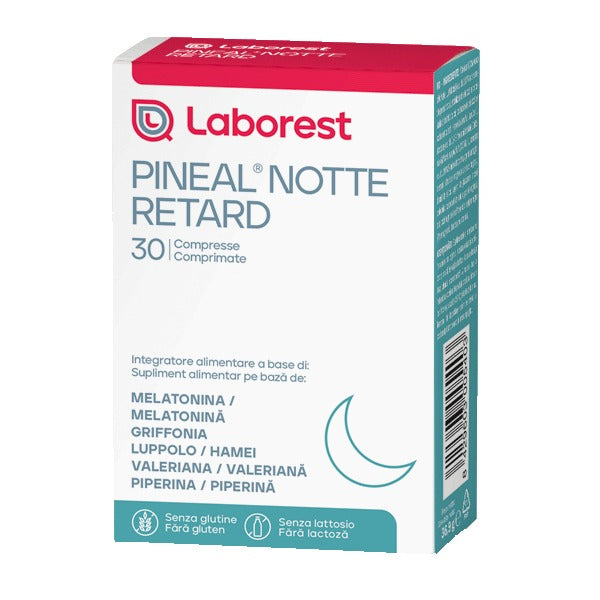 Pineal Notte Retard | Melatonina Valeriana Griffonia | 30 Compresse  