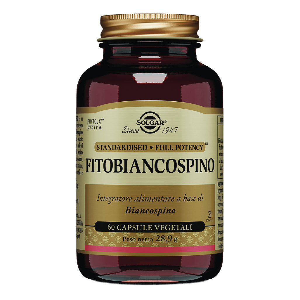 Solgar - FITOBIANCOSPINO 60CPS VEG  