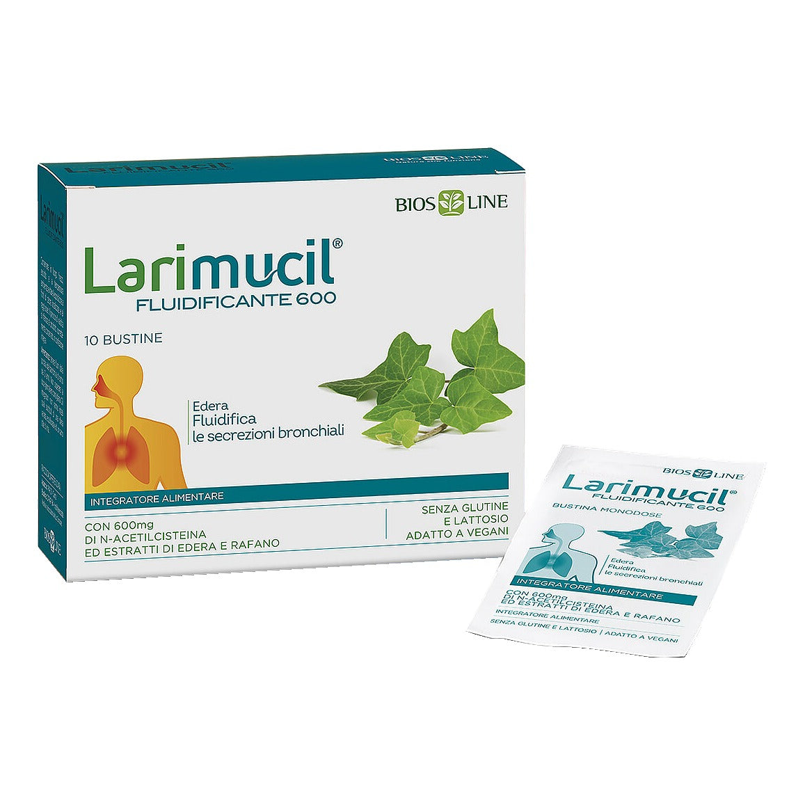 LARIMUCIL FLUIDIFIC 600 10BUST