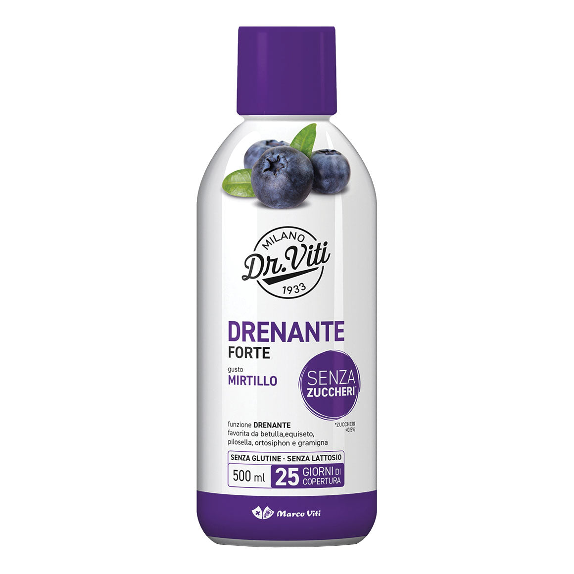 DR VITI DRENANTE MIRTILLO500ML