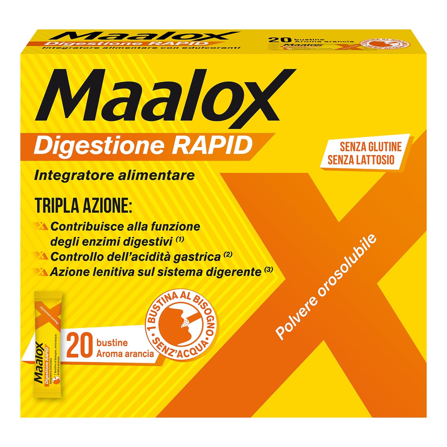 MAALOX DIGESTIONE RAPID 20BUST