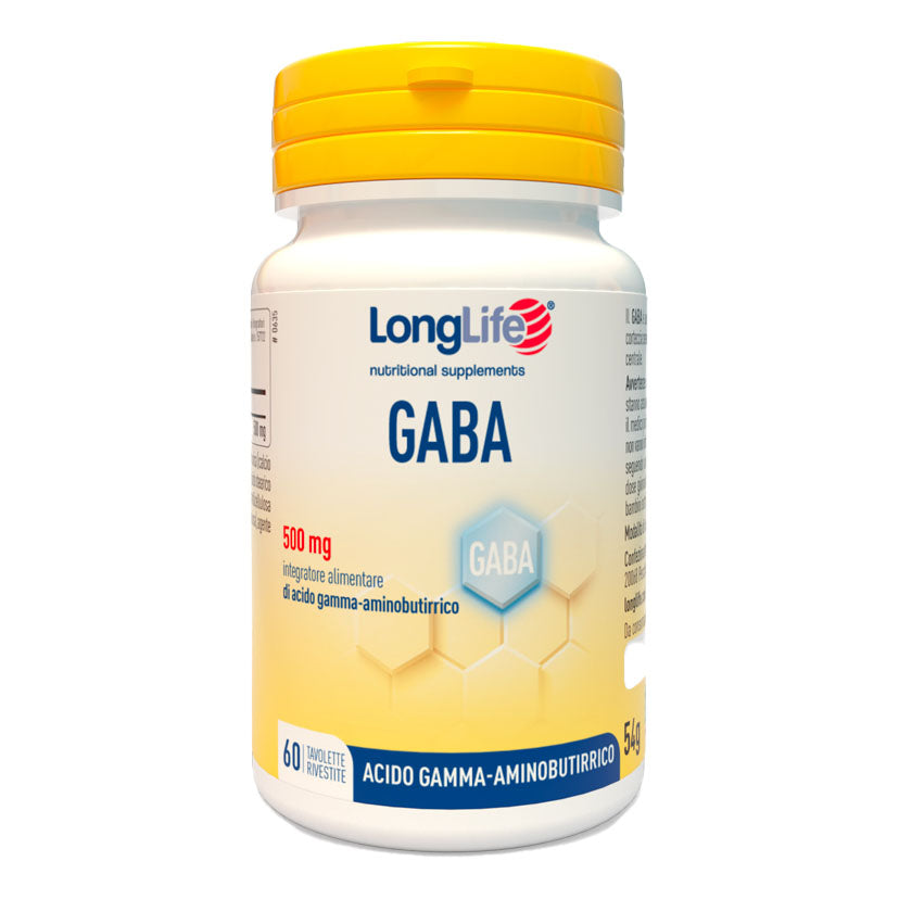 LONGLIFE GABA 500MG 60TAV
